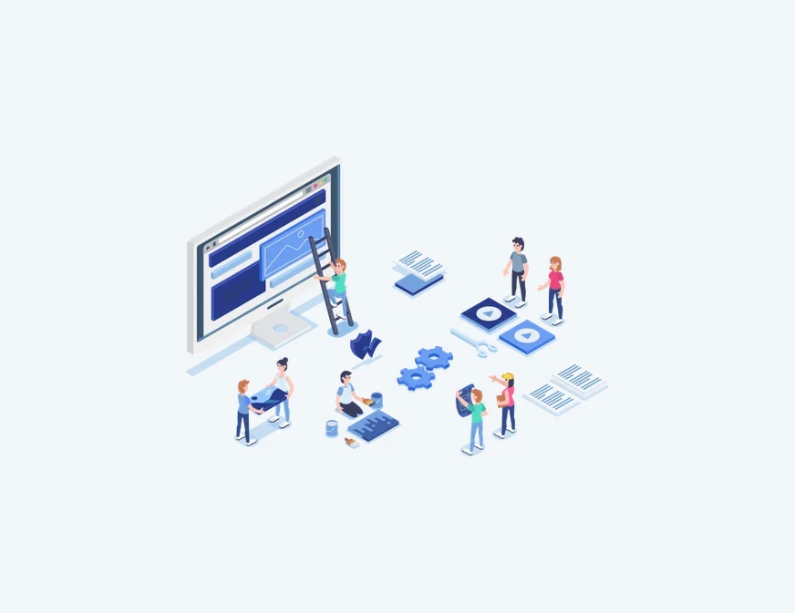 Web development at knzit